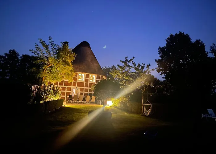 Altes Landhaus Oste, Appartement, Winter Warm Mit Kamin, Sommer Pool
