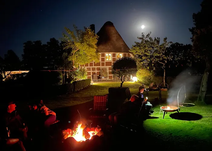 Altes Landhaus Oste, Appartement, Winter Warm Mit Kamin, Sommer Pool